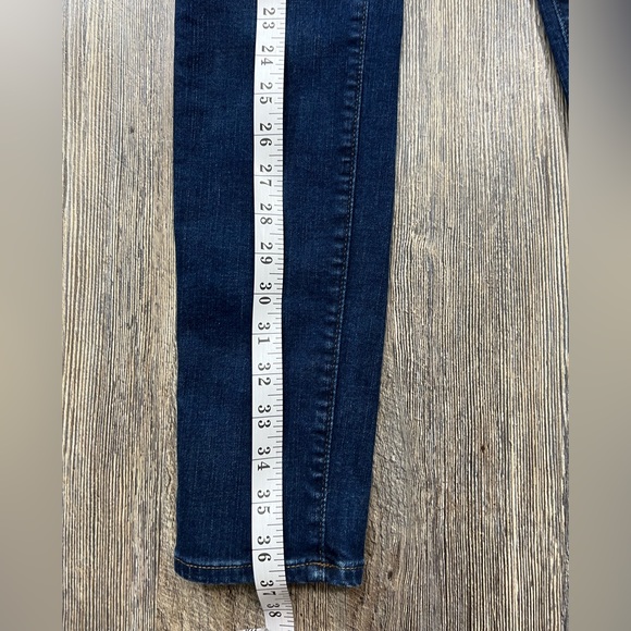 Madewell 10" High Rise Dark Wash Skinny Jeans Size 25 - Picture 9 of 12